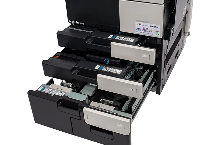 Восстановленный б/у копировальный аппарат Konica Minolta bizhub C654 оптовая