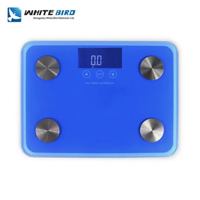 Factory Direct Sale Wifi Body Weight White Electronic Fat Scale smart body fat scale digital bathroom scale