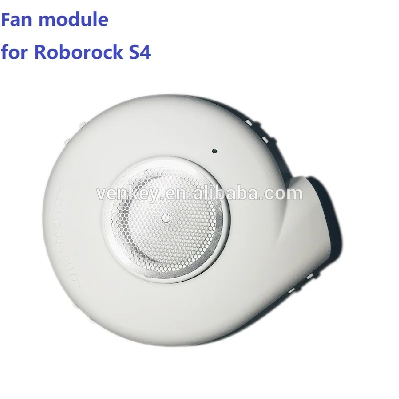New Original Robotic Vacuum Cleaner Spare Parts Fan Motor for Roborock S4 Fan Module White