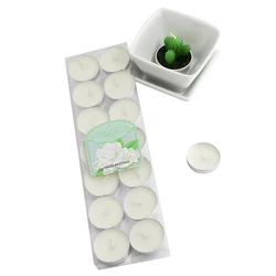 6g 2hrs Wholesale High Quality Unscented Paraffin Tea Light Color Tea Candles