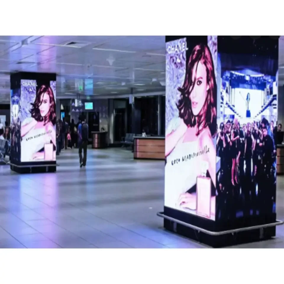 HS hot sale Vertical Stand Screen 43 Inch Android Digital Signage With 1080p Camera And 4g Module