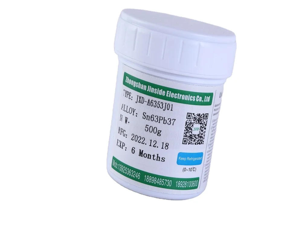 Низкотемпературная светодиодная паяльная паста sn63pb37 25-45 500 г чистый BGA Flux