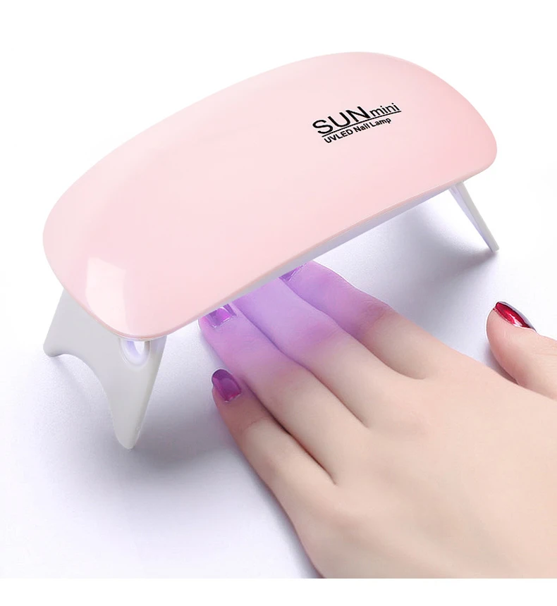 Оптовая продажа портативная мини-лампа для быстрого отверждения гель-лака ногтей УФ светодиодная