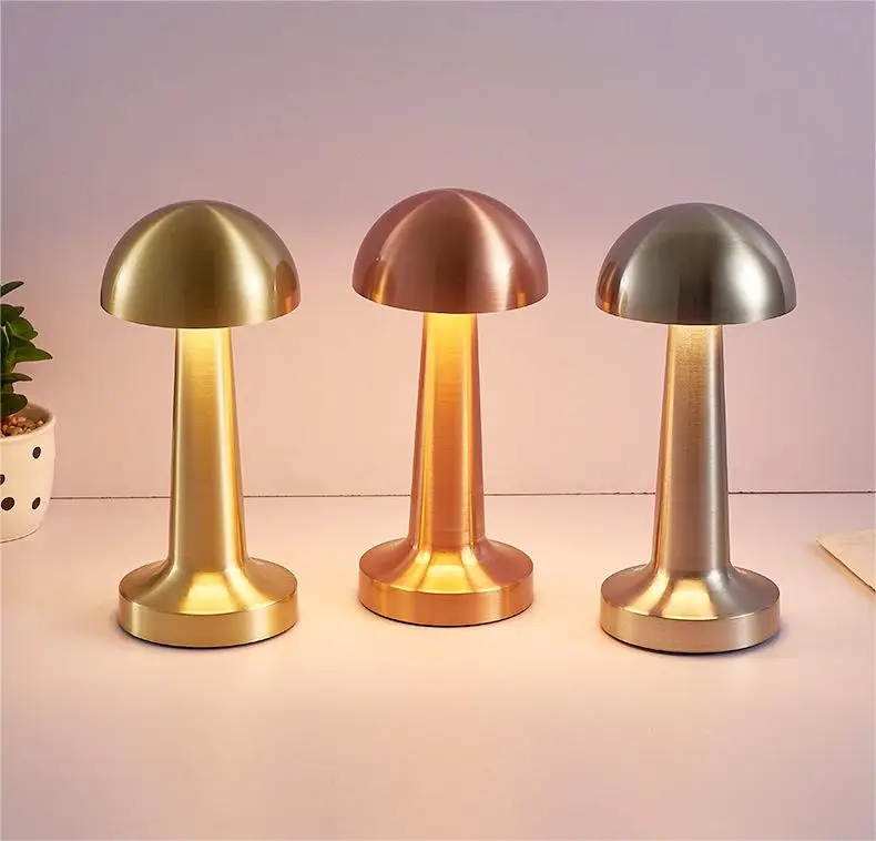 Современная ресторанная перезаряжаемая бесступенчатая Затемняющая настольная лампа для чтения в спальне