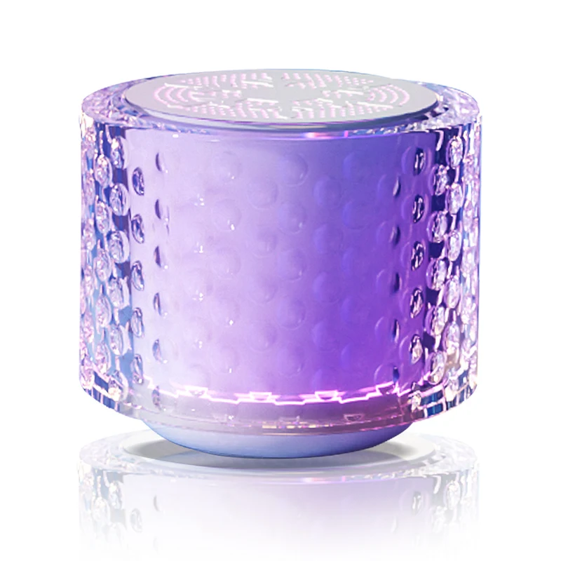 New Design Bt Speaker Led Flashing Light Speaker Bt Crystal Bluetooth Speakers