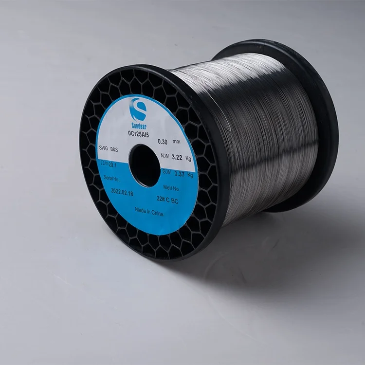 Nichrome  Ni-Cr 80/20 70/30  electric resistance alloy wire