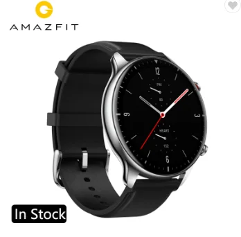 2021 Новый Amazfit GTR 2 Smartwatch 14 дней работы от аккумулятора 326ppi Глобального Позиционирования GPS 5ATM уверенно контроль времени монитор наблюдения за сном