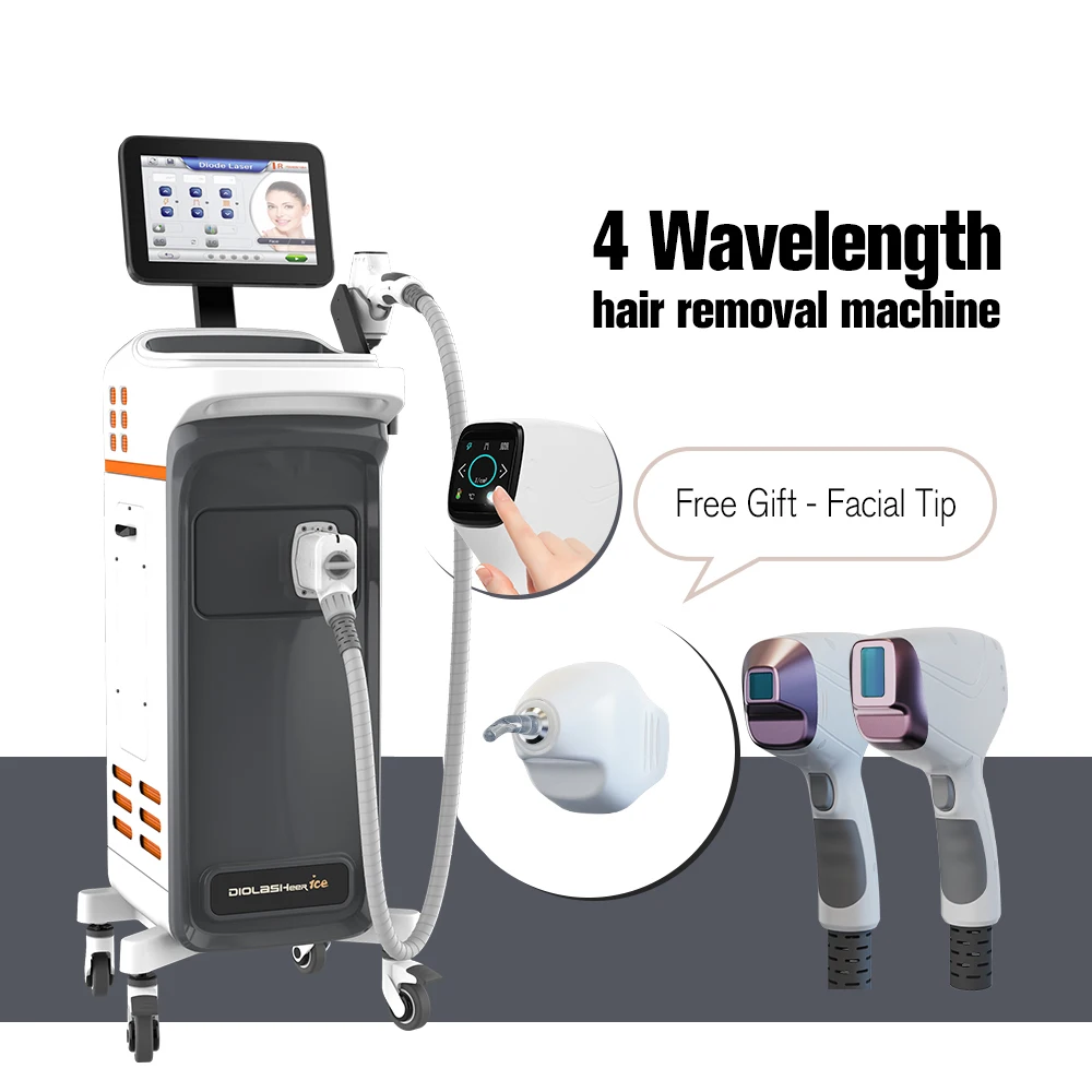 Beijing nubway laser 4 diode women hair removal 808 beauty machine for commercial salon