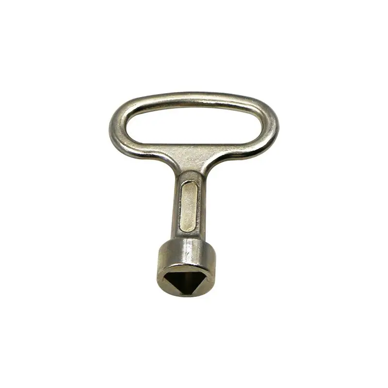 Universal Elevator Door Lock Water Valve Key Wrench Utility Key Plumber Inner Triangle Key For Electric Cabinets Metro Trains