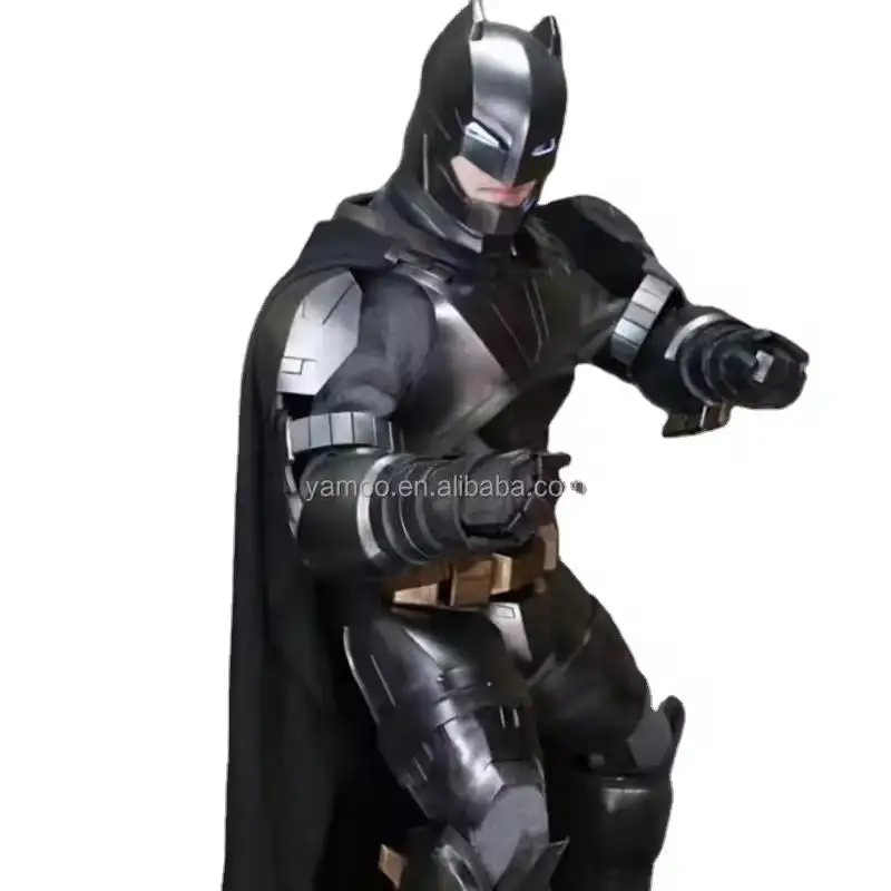 Life-size outdoor decoration movie superhero Batman armor set for sale