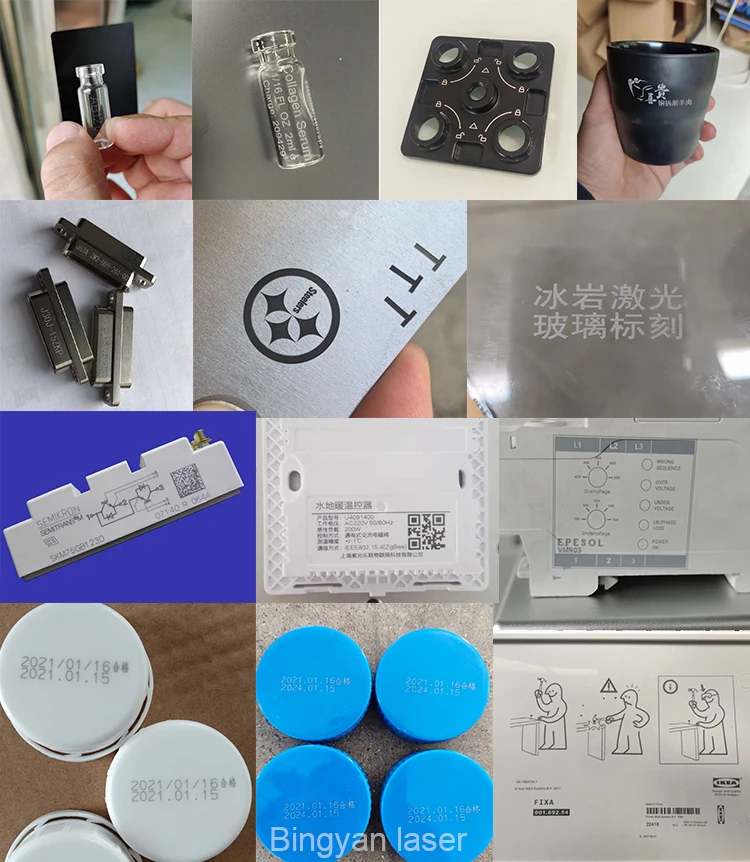 Flying UV 3W 5W 10W CE high speed auto focus plastic bags glass water bottle engraving jpt water cooled laser marking machine