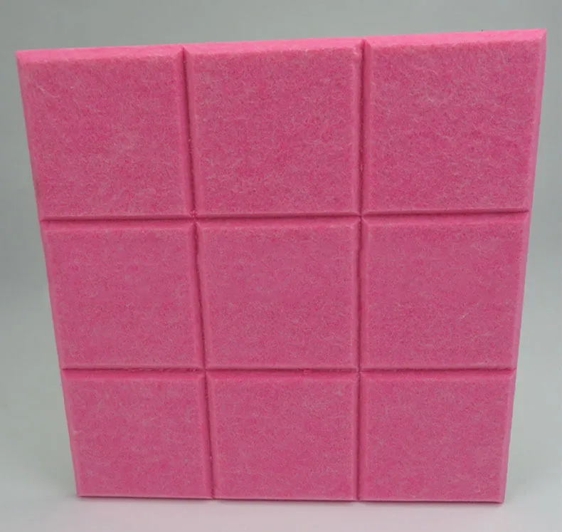 Polyester Fiber Sound-Absorbing Board Soundproofing Cotton Conference Room Piano Room Soundproofing Board