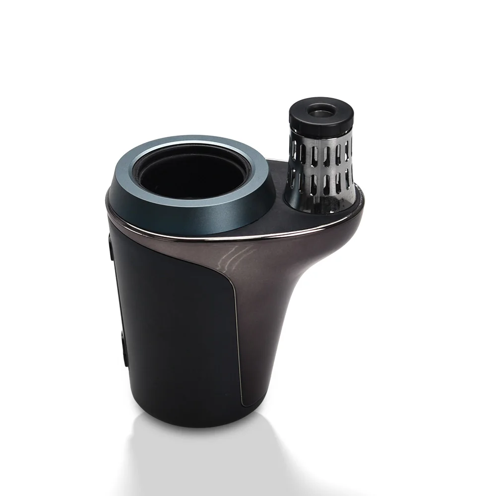 Portable dab rig crossing the Core enail 7500mAh weed vaporizer dry herb black wax vaporizer