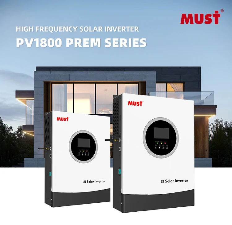 Must PV18 PREM 1.6kva 2.5kva 3kva 3 5 kva 5.5kva MPPT Гибридный солнечный инвертор без сети 48VDC