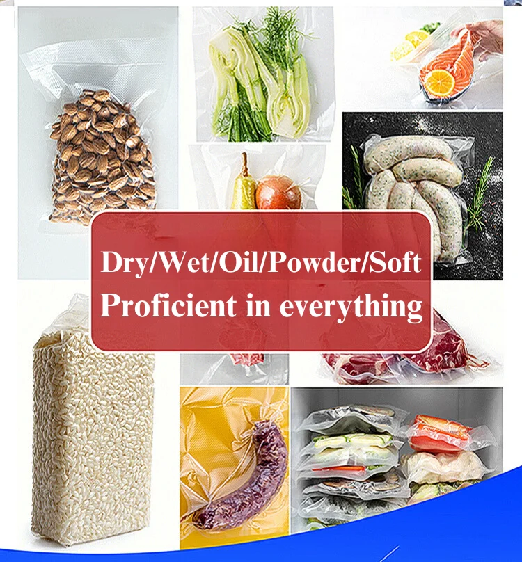 Wholesale Household Vacuum Sealer Machine with Roll Holder Built-in Cutter Pulse Function Dry Moist