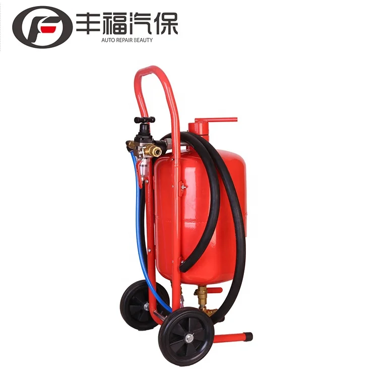 Vacuum sand blaster dustless portable sand blaster machine