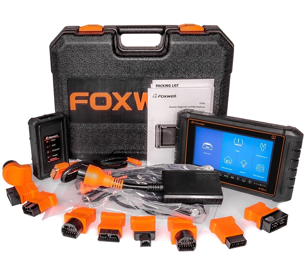 i75TS Professional Car Diagnostic Scanner OBD2 Automotive Diagnosis Tool Oil EPB ABS TPMS Reset Full System Diagnostic Scan Tool