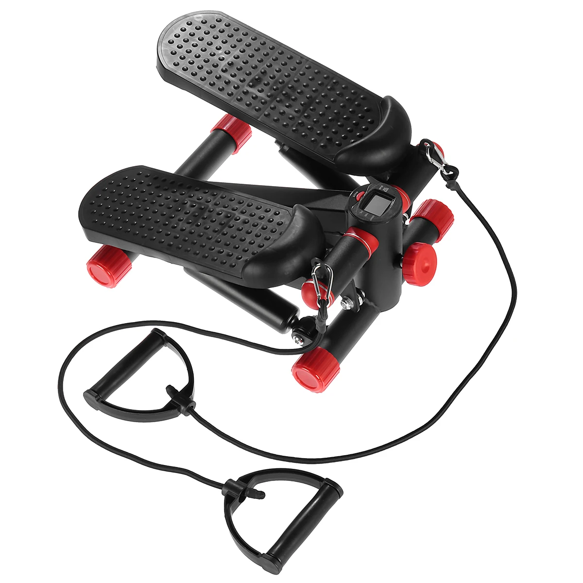 Stair Stepper Exercise Equipment with Resistance Bands Mini Stepper