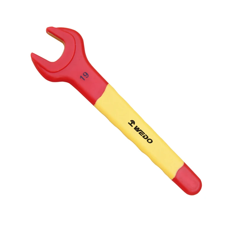 WEDO Insulated Non Sparking Non Magnetic Injection Single Open End Wrench With ATEX/GS/FM/ISO9001 Certificate