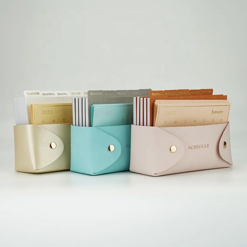 2022 Fashion Eco friendly Series Diary Stationary Set Diary Planner Set Diary Set Notebook for Girls