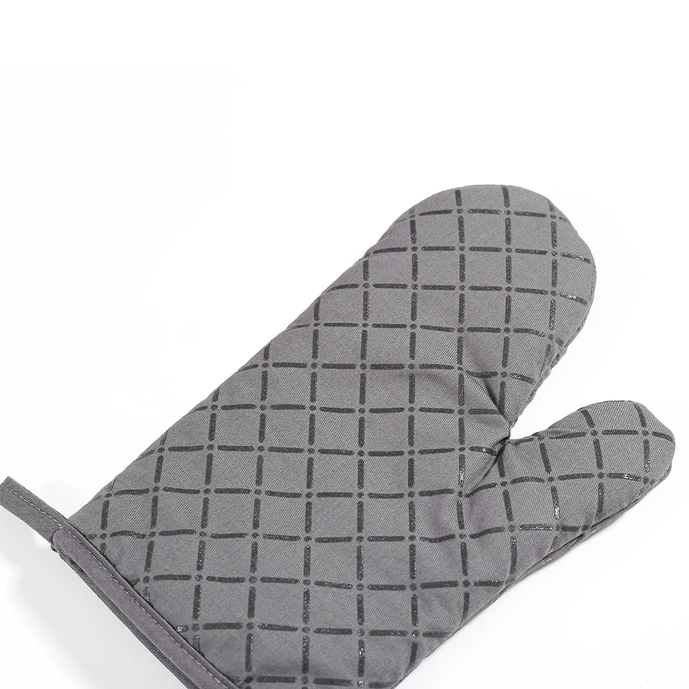 
China Wholesale High Quality Silicone Oven Mitt And Pot Holder Set Heat Resistant Oven Gloves Silicone Oven Glove 