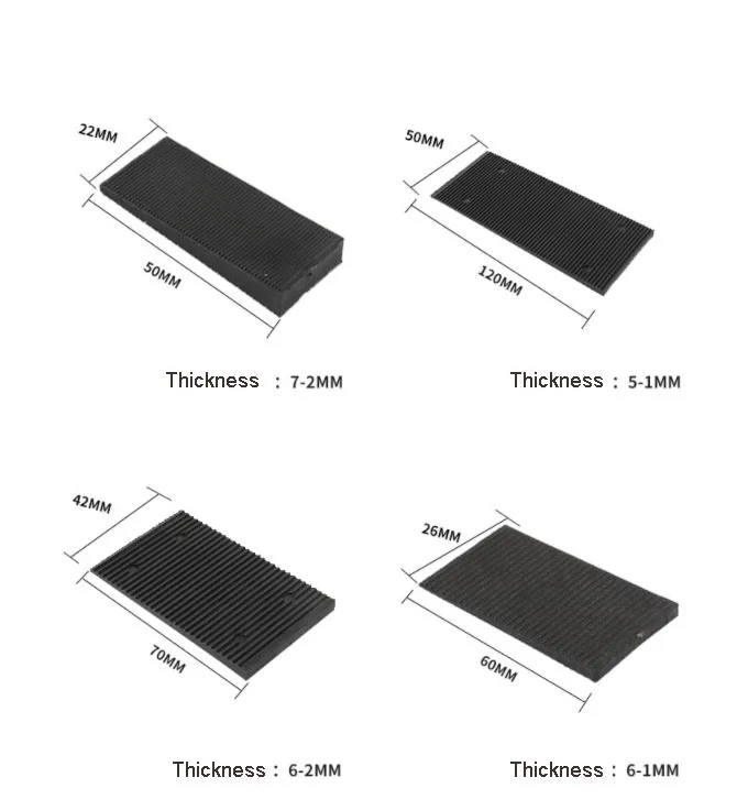 Multifunction Home Improvement DIY Levelers Have Extreme Weight Capacity Perfect for Doors Windows Sheds Fastener Composite Shim