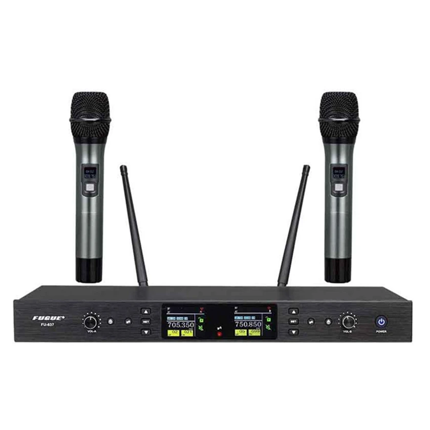 
China Supplier Uhf Wireless Microphone Transmitter Module Digital Wireless Microphone 