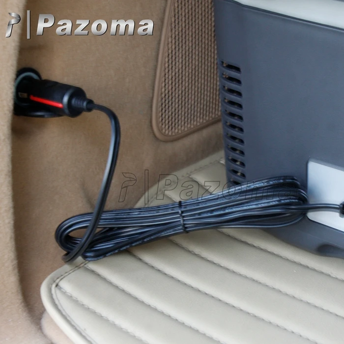  Напитков портативныое DC 12V/24V 30L Бесшумная конструкция Мини авто холодильник грузовик домой морозильник путешествия автомобильный охлаждения-18
