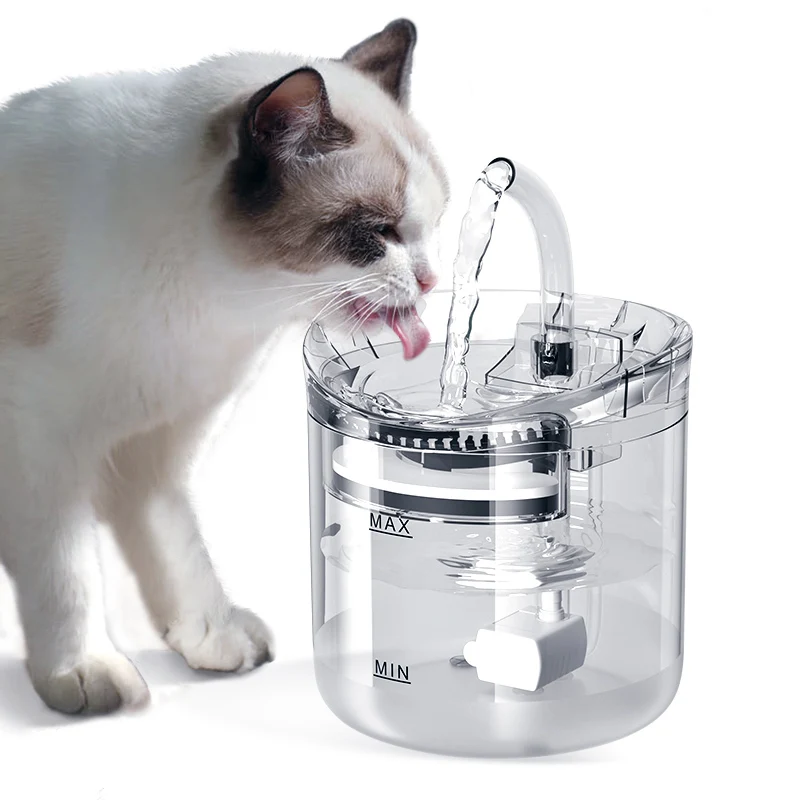 Wireless Pump Cat Water Fountain Automatic Pet Water Dispenser Filter Accessories Auto Drinker For Cats Drinking Fountain