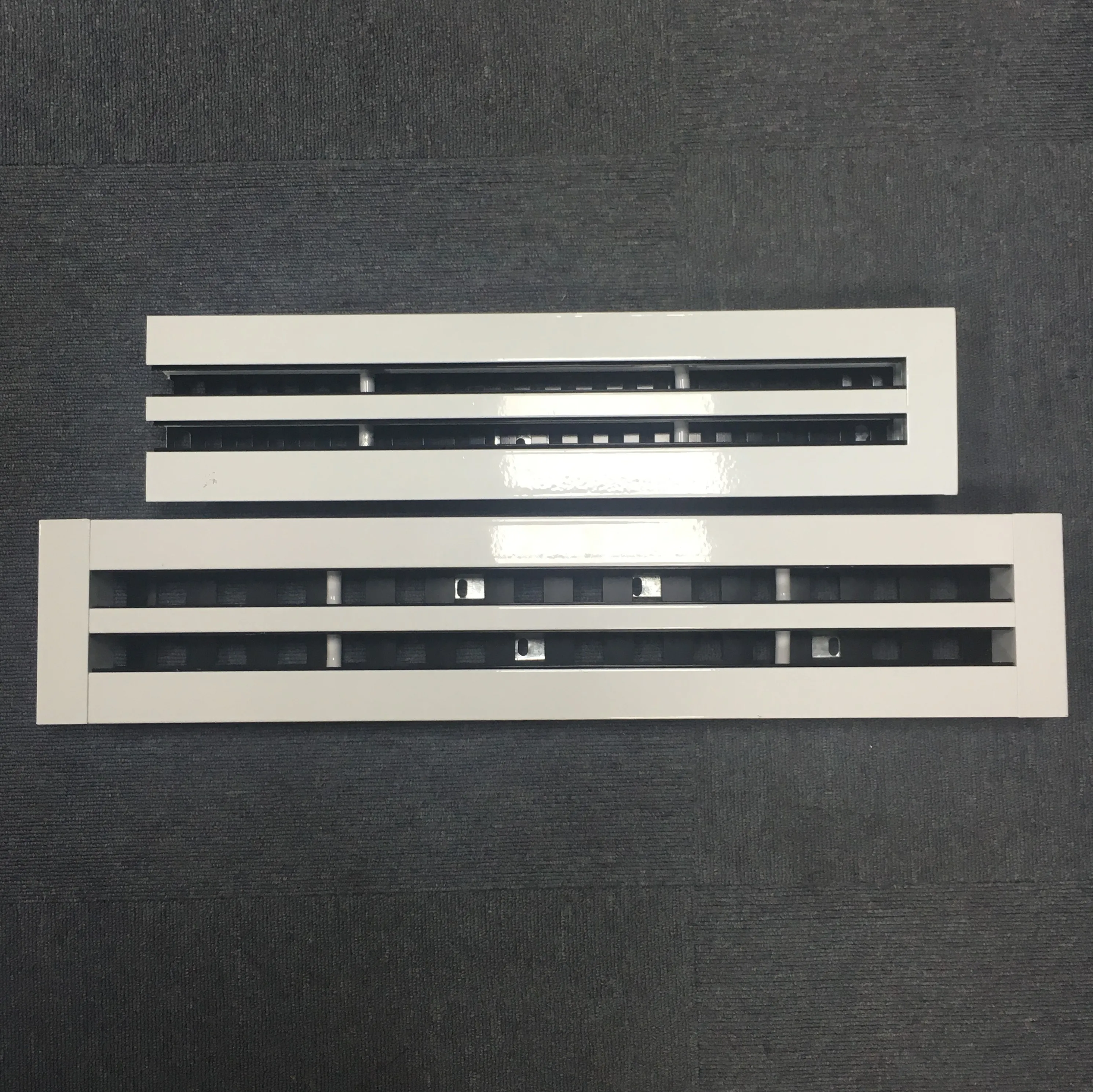 Aluminium linear bar grille air conditioning ceiling vent slot diffuser