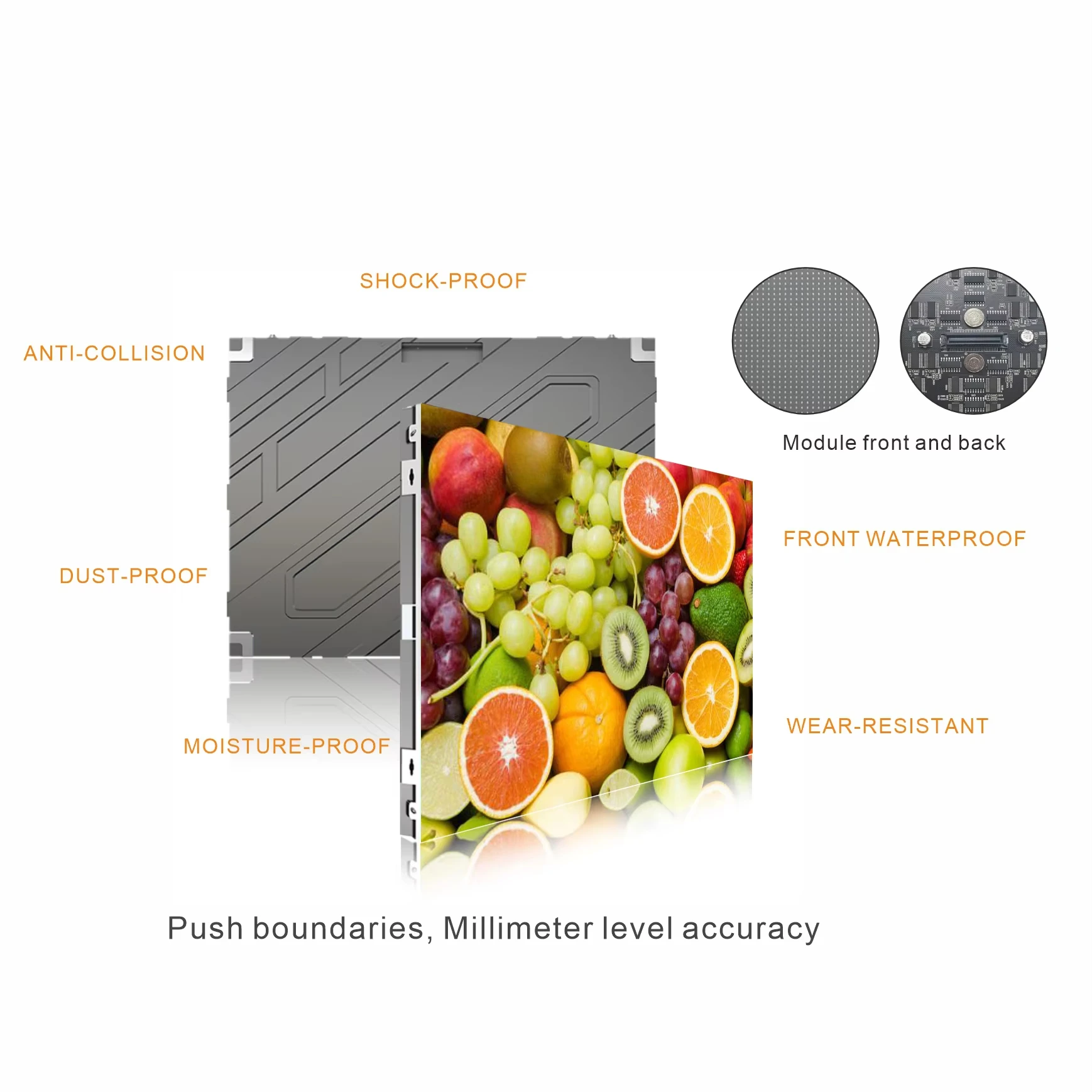 Micro Mini COB LED displays COB P0.93 indoor mounted wall video cabinet size 600mm*337.5mm shopping store mall Premium Retail