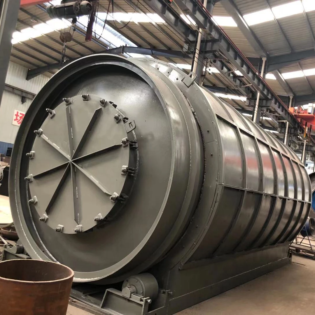 Установка пиролиза для переработки отходов пластмассы, 5 тонн