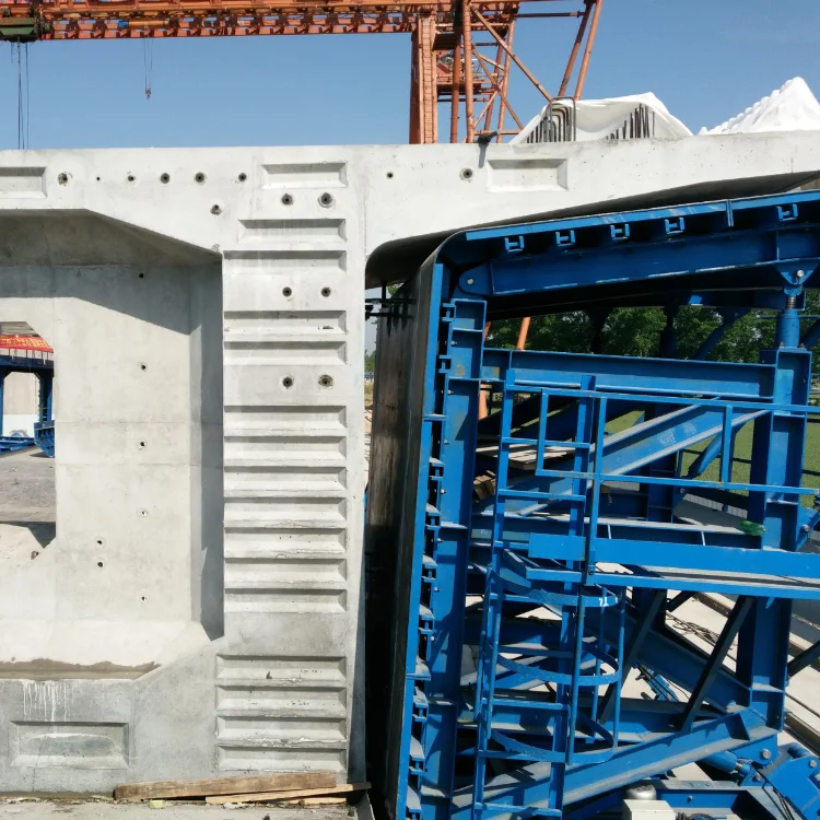 steel metal permanent formwork beam for concrete Precast Bridge Construction Formwork Segmental Box Girder Formwork System