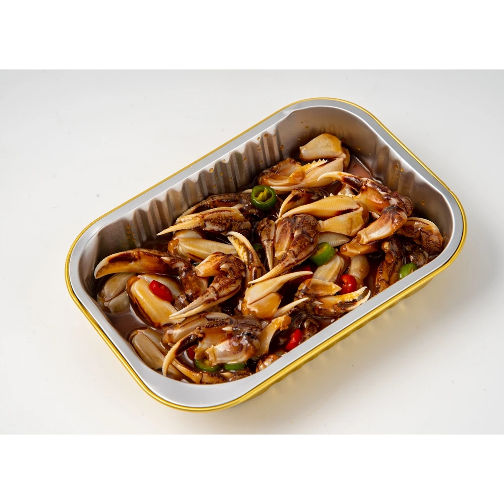 Frozen seafood snack Factory Direct Supplier  Ready-To-Eat Seafood  Pre-Made seasoned  raw marinated seasoned Crab claws