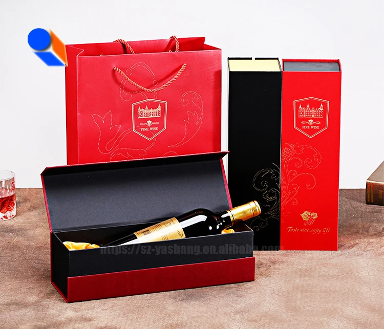 Custom design wine packaging cardboard gift box for dress printing book shaped jewelry box