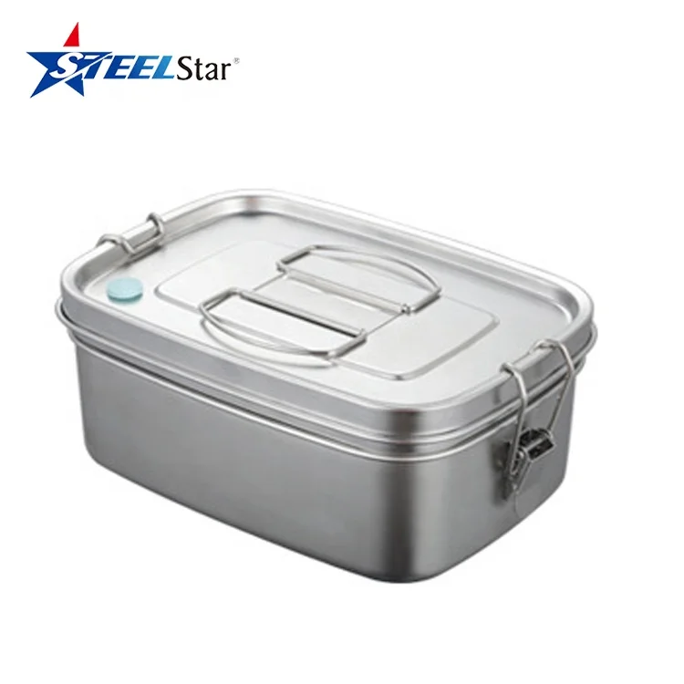
Stainless steel lunch box wholesale 1.5L 1.1L food container airtight container for food 
