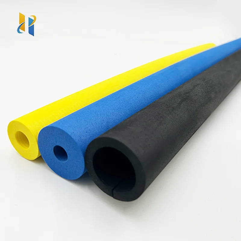 Custom High Density Soft Eva Foam Protective Cylinder For Packing Material Eva Foam Rollers