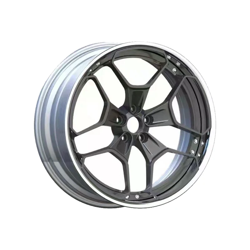 Special Design Two-pieces Forged Alloy Wheels from China