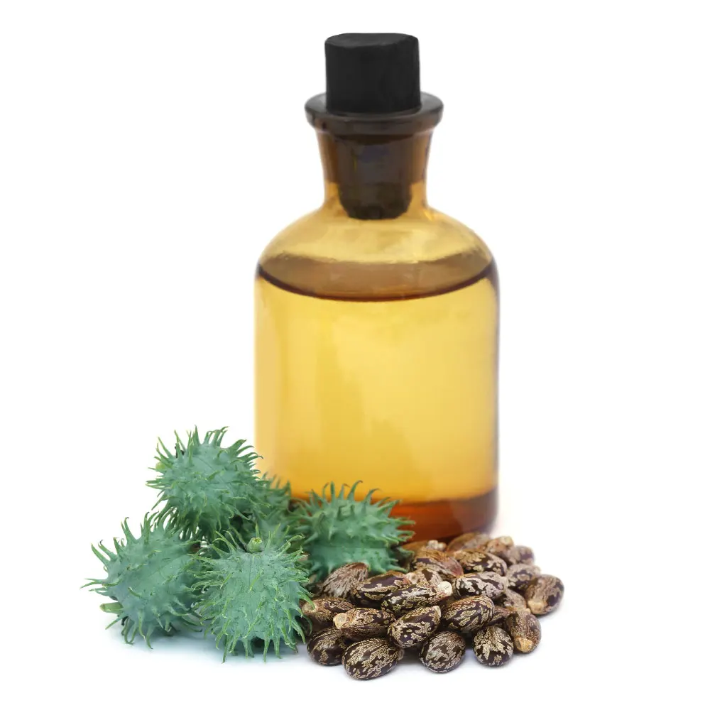 Factory wholesale bulk free sample refine castor seed oil Bulk for Hair skin face Care And Eyelashes raw material of cosmetics