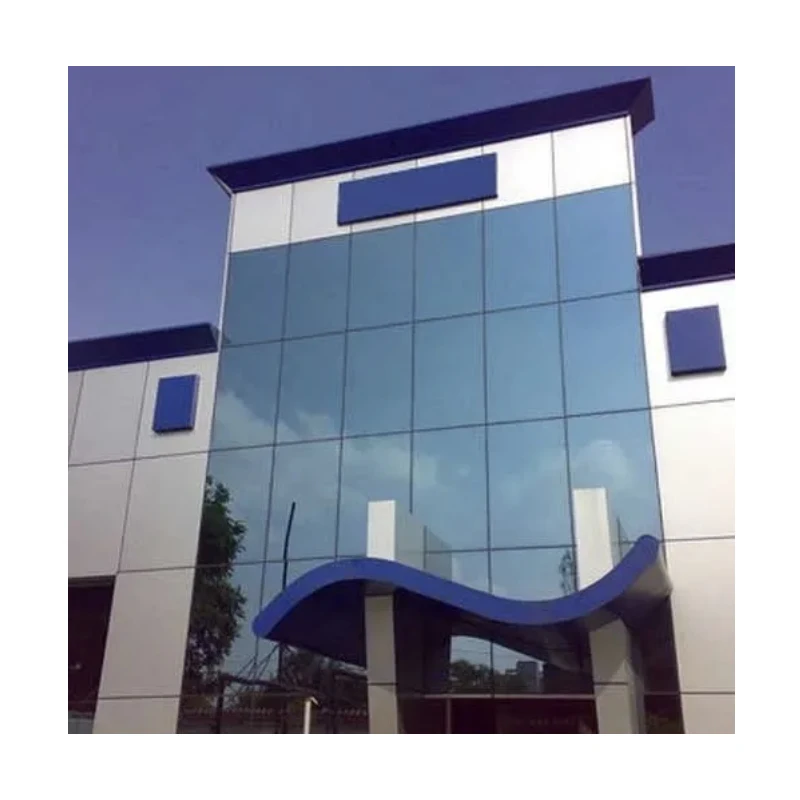 PVDF Veneer Curtain Wall Cladding Exterior Decorative Building Facades Fireproof Aluminum Custom Customized Surface Color Origin
