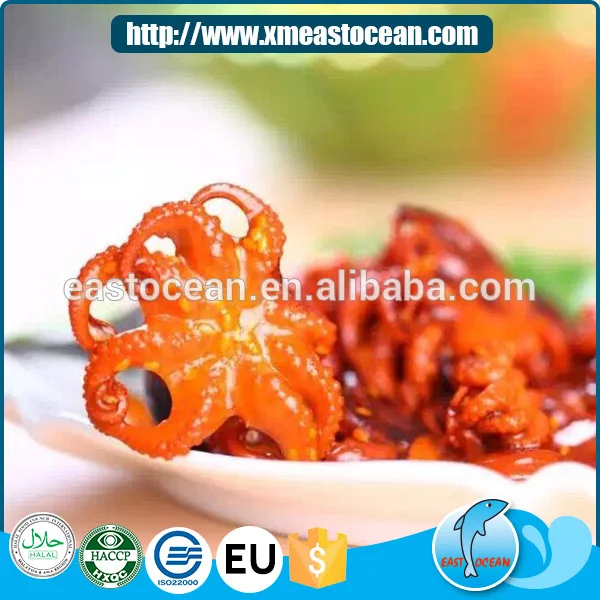 Latest delicious frozen seasoned baby octopus supplier