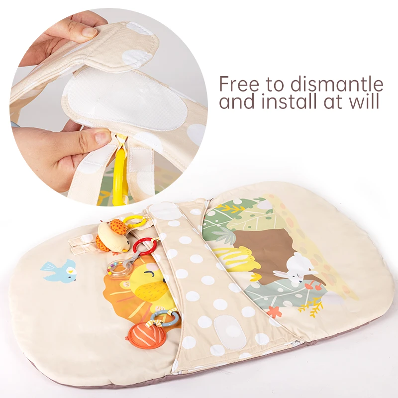 Kids Toys Hobbies Manufactures Baby Gym Play Mat Easy Carry Gym Indoor Games Soft Activity Gym Baby Blanket