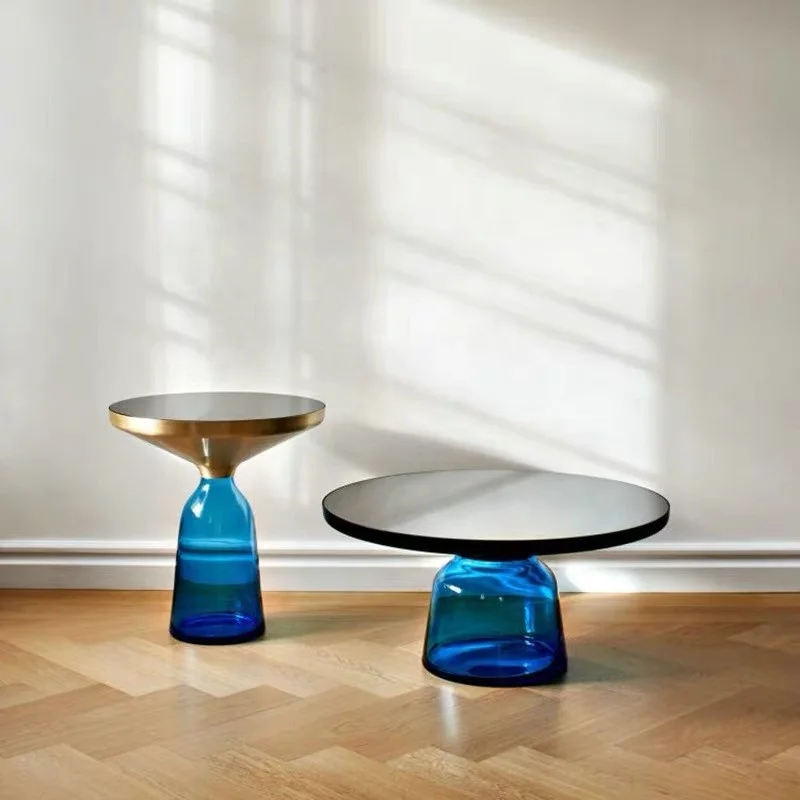 living room table sets minimalist design style modern coffee table with high end tempered glass base living room furniture