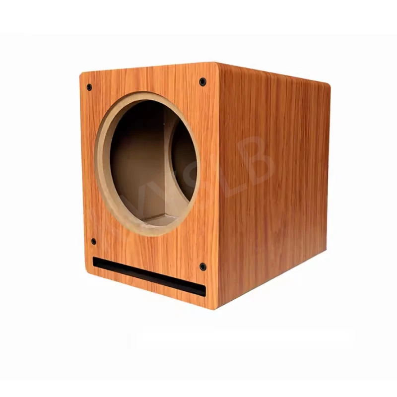 KYYSLB 10-12 Inch Subwoofer Wooden Speaker Box Empty Case Audio Car Subwoofer Wood Body DIY Enclosure Amplifier Speaker Shell