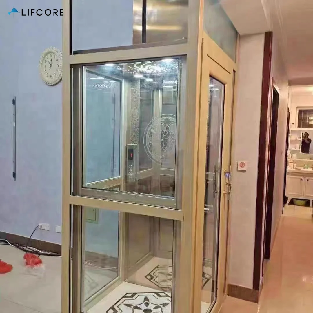 200kg Home Elevator 3 Floors Building House Small Elevator for Home
