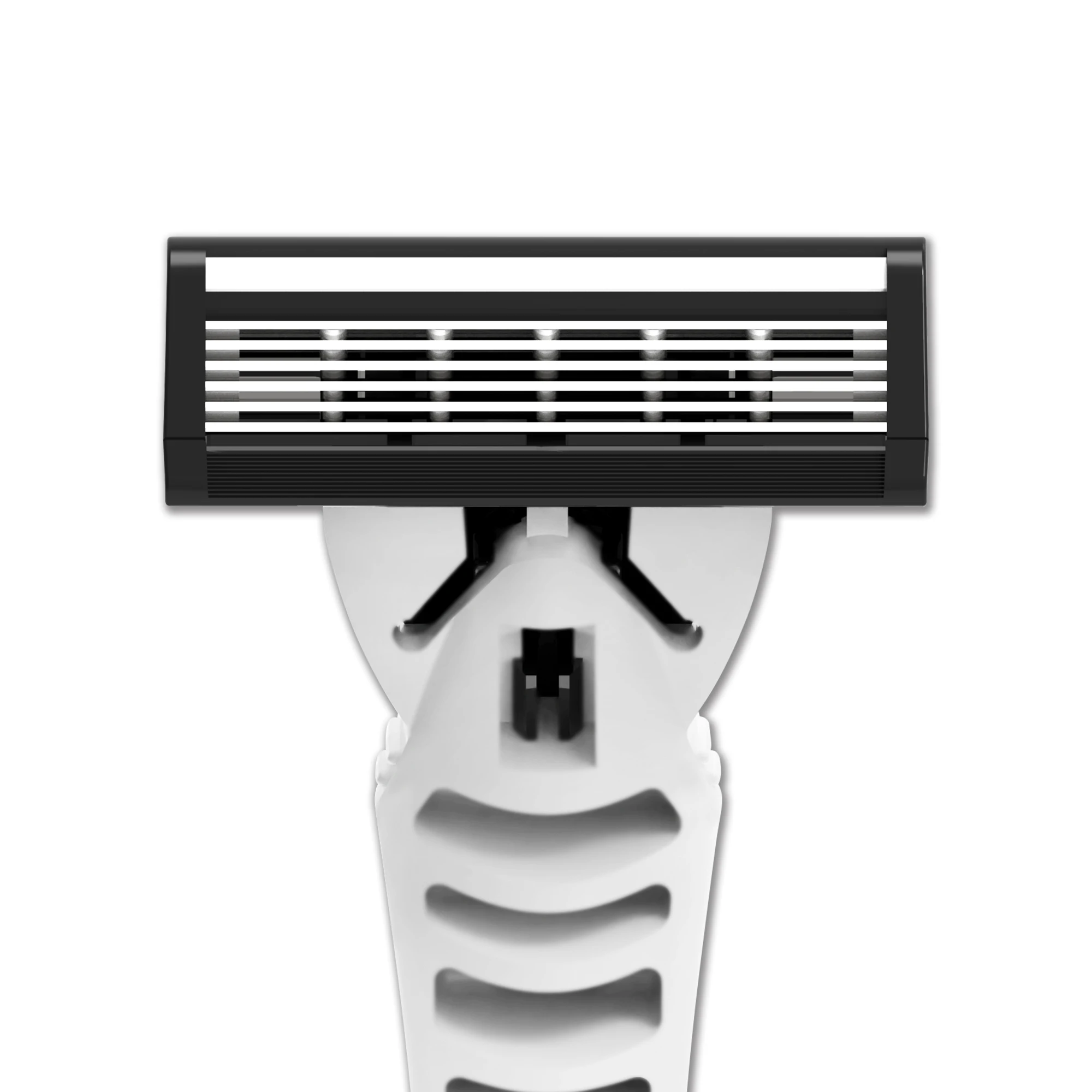 High quality 6 blades popular design shaving razor 3 pieces razor for men