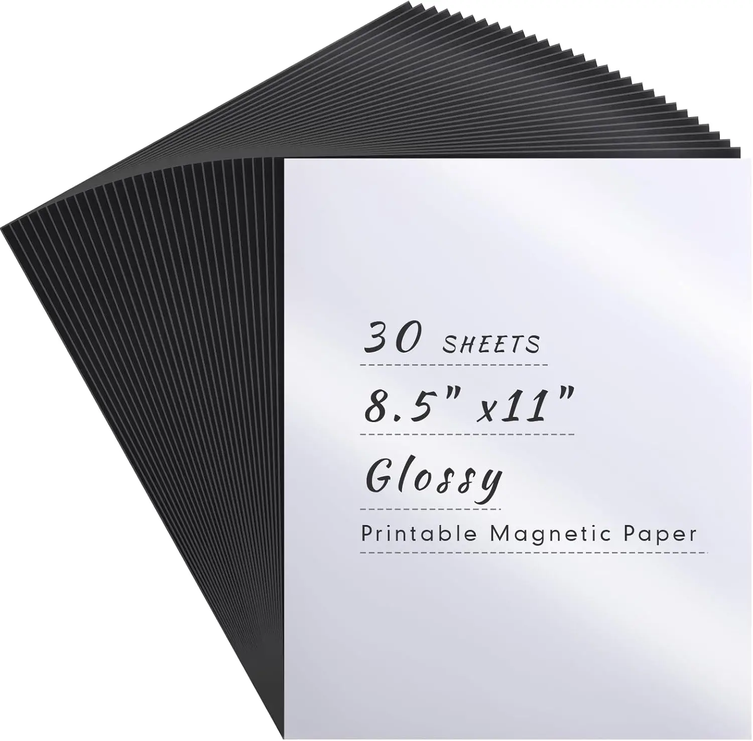 Flexible Magnetic Inkjet Printing Sheet A4 Size Printable Photo Paper Magnetic Photo Paper for Home and Office