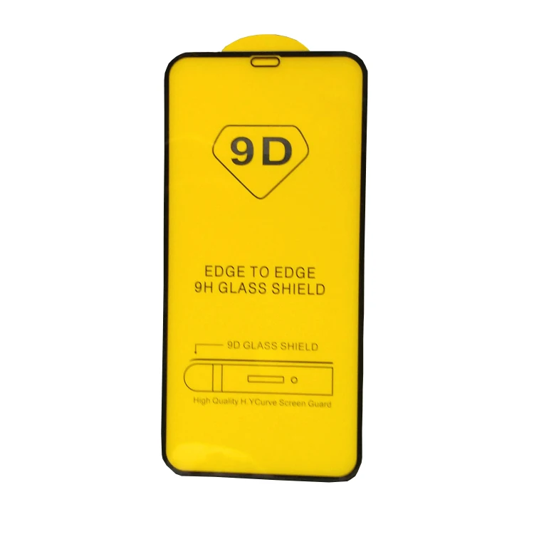 Заводская оптовая продажа 9D закаленное прозрачное стекло Защита экрана для IPhone 12 Mini Pro Max