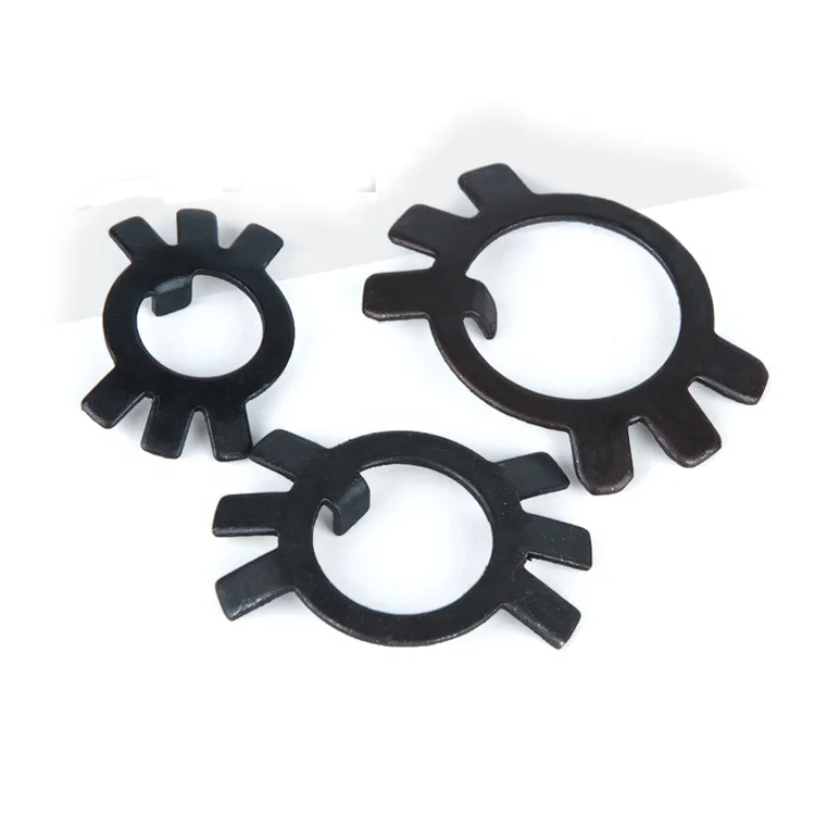 
Black Tab Washer Stop Washer Lock Washer For Round Nut nut and bolt manufacturing 