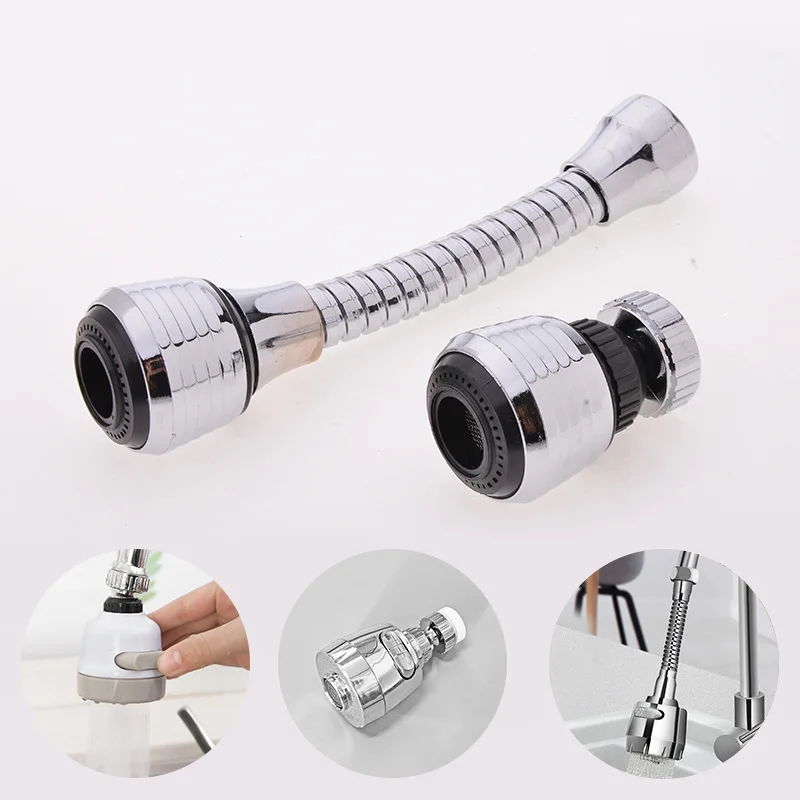 360 Rotate Water Diffuser Bubbler Water Saving Faucet Filter Kitchen Faucet Aerator